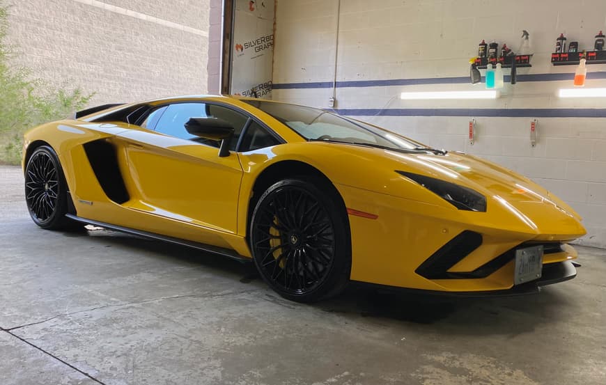 Lamborghini Huracan detailed by Supreme Auto Care
