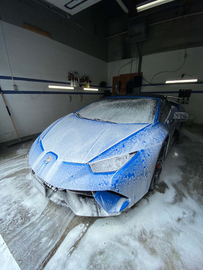Gray Lamborghini